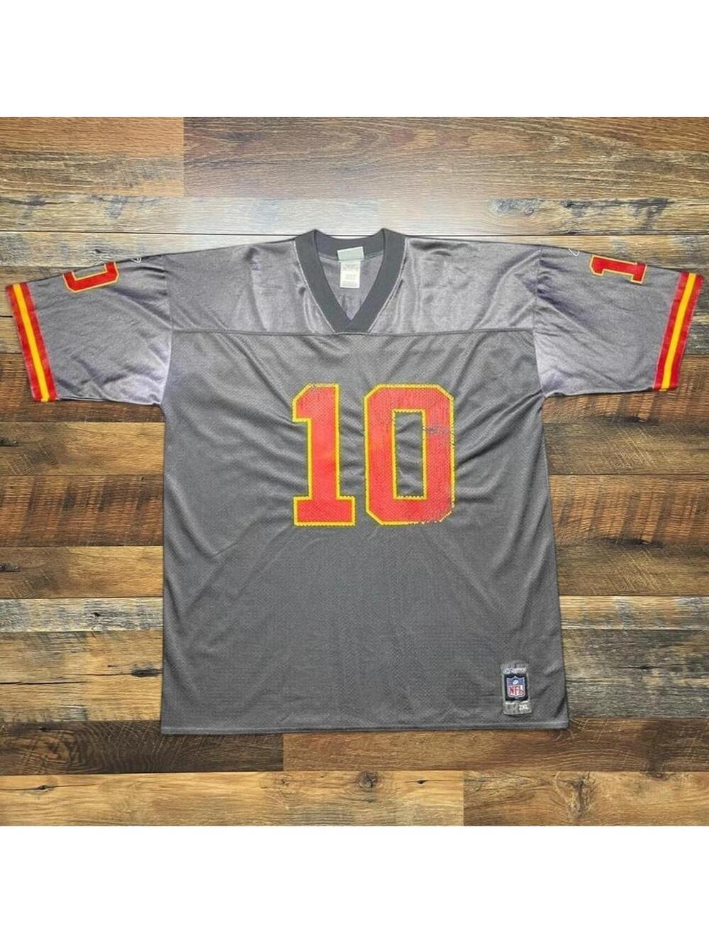 Vintage Reebok Kansas City Chiefs Trent Green NFL Jersey Mens 2XL
